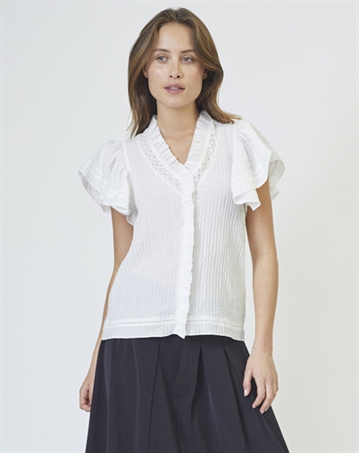 Co'Couture - Alisa CC Lace Top - Off White 